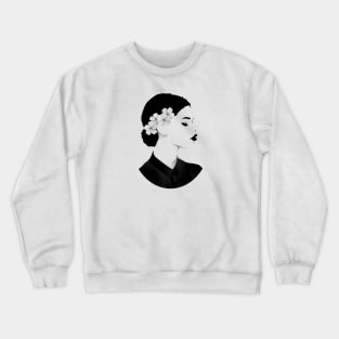 a lady Crewneck Sweatshirt